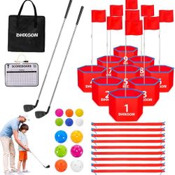 Backyard Golf Game with 2 Clubs (1689/15)