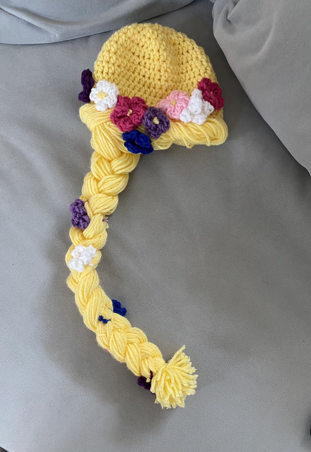 Princess Rapunzel Hat-cosplay crochet hat or wig