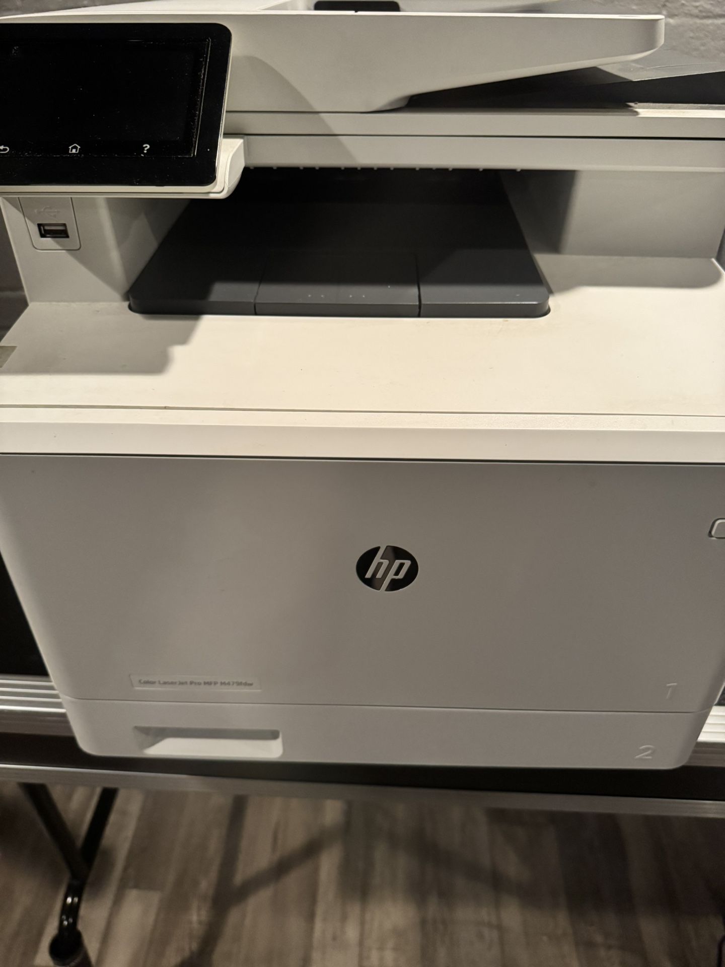 HP Color LaserJet Pro Multifunction M479fdw Wireless Laser Printer with brand new ink cartridges