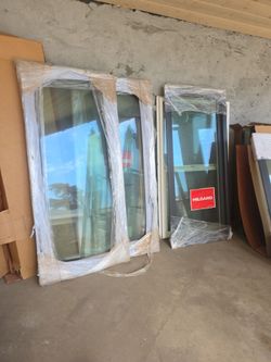 63x27 tall Black Retrofit * Picture Frame windows
