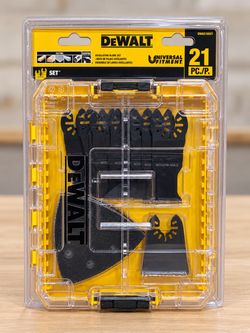 DEWALT ToughCase+ 21-Piece Oscillating Accessory Set