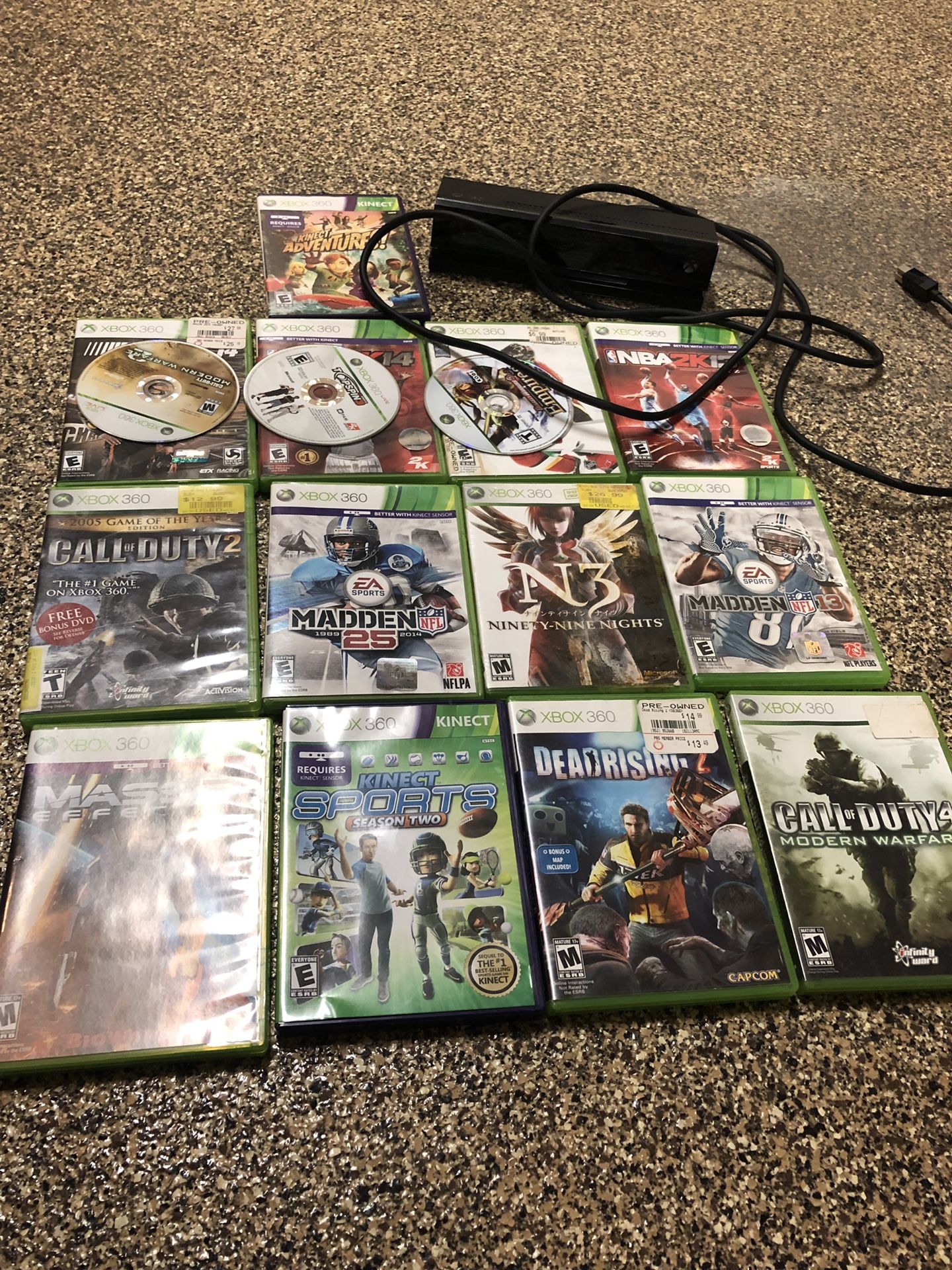 16 Xbox 360 games