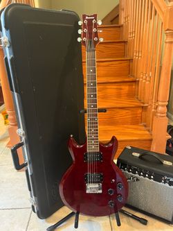 Ibanez SA160QM Guitar (Mint) s/ Hardshell Case, Fender Amp