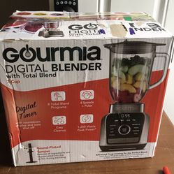Gourmia Digital Blender With Total Blend 7 Cup