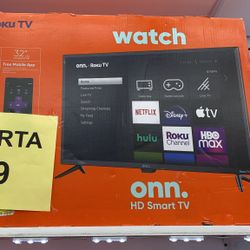 Onn Roku Tv 32" HD As mart Tv