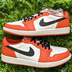 Nike Air Jordan 1 Low ‘Starfish’ (Size 13, 12 x2, 11.5, 11 x2, 10, 9.5, 9 And 8.5)