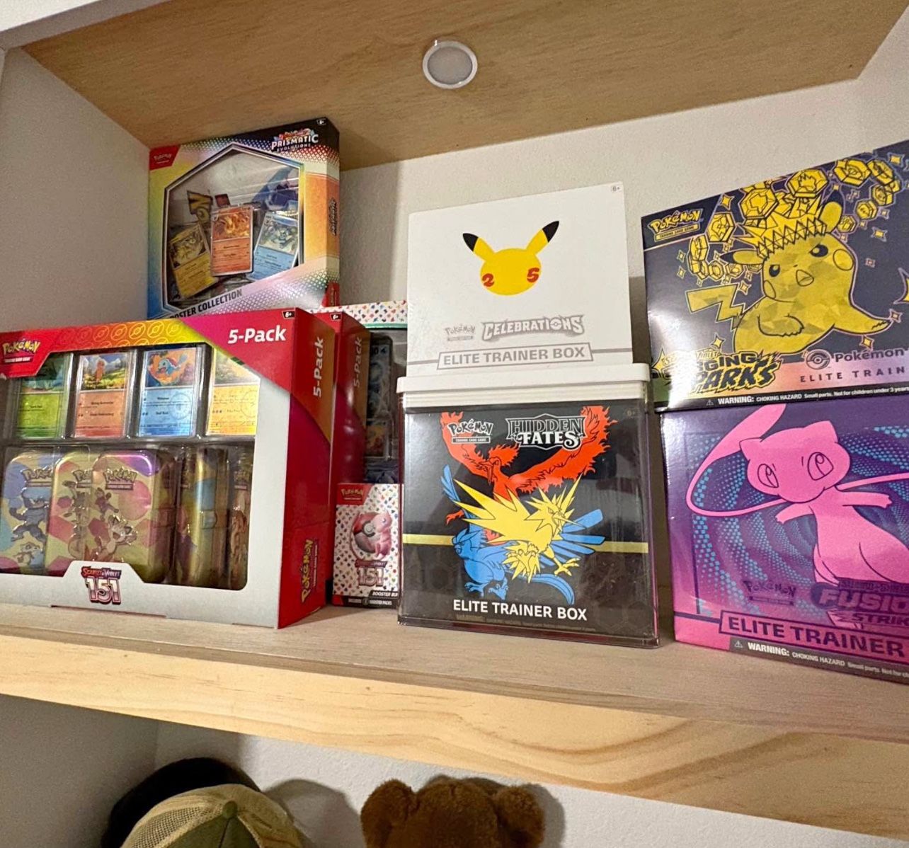 Pokemon Collection Boxes And Slabs