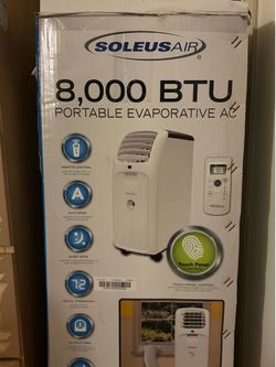 soleus air 8,000 btu portable air conditioner