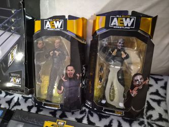 AEW All Elite Wrestling Action Figures Set of 2