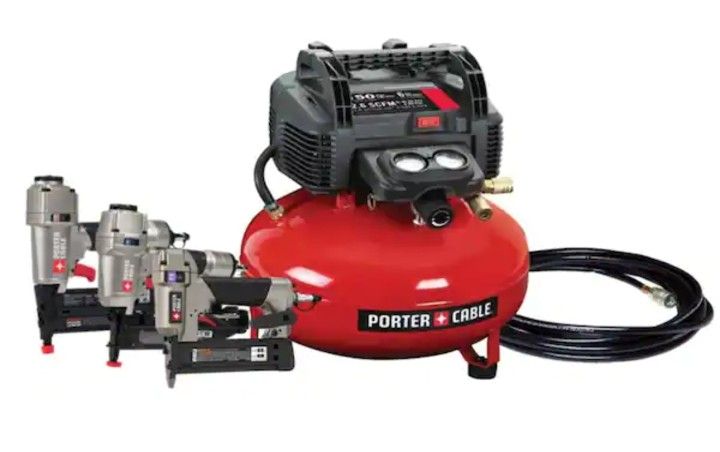 Porter Cable Air Compressor & Nail Guns