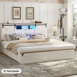 Brand New In Box Never Been Used California King Bed frame