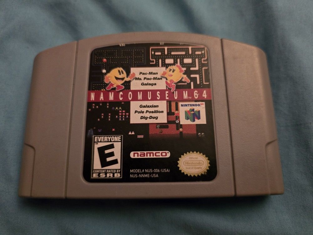 Namco Museum For Nintendo 64