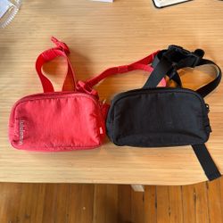 Two Lululemon Fanny Packs