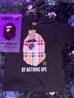 BapeXburberry shirt size S