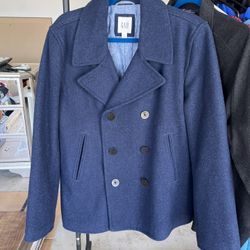 Blue GAP Overcoat for Men - M