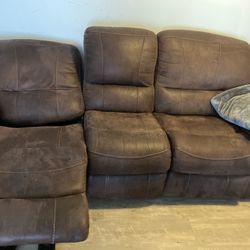 Recliner With Love Seat Included