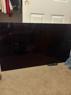 50” LG flatscreen smart tv with soundbar