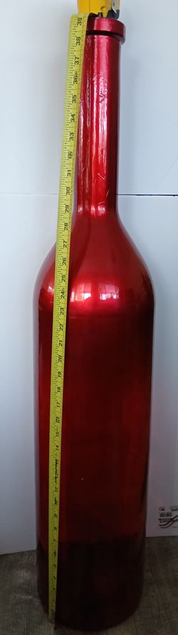 Decorative Glass Bottle vase $35 Obo