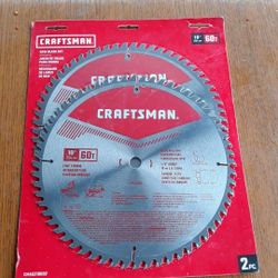 Craftsman 60 tooth carbides