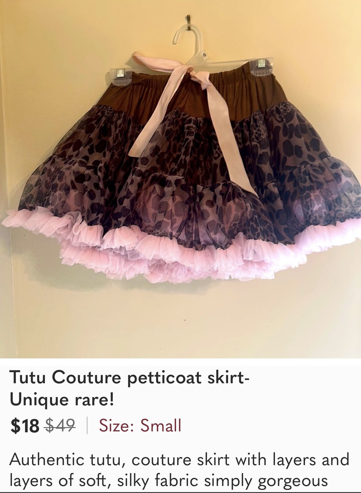 Tutu Couture Petticoat Skirt 