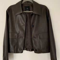 Faux Leather Jacket