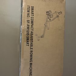 🚣‍♂️ Rowing Machine – Brand New / Never Used – Sunny Health & Fitness – $130