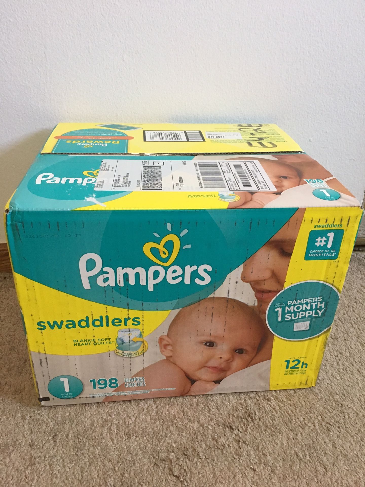 Pampers Swaddlers Sealed packed / not opened