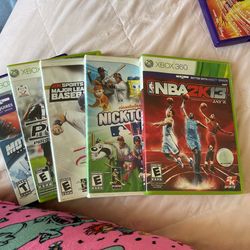 Wii And Xbox Games Sports