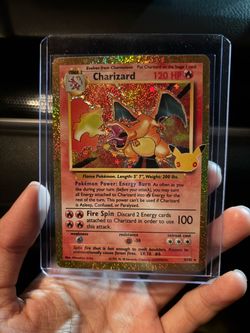 ❗️no trade❗️Charizard Pokemon 30th Anniversary  classic collection