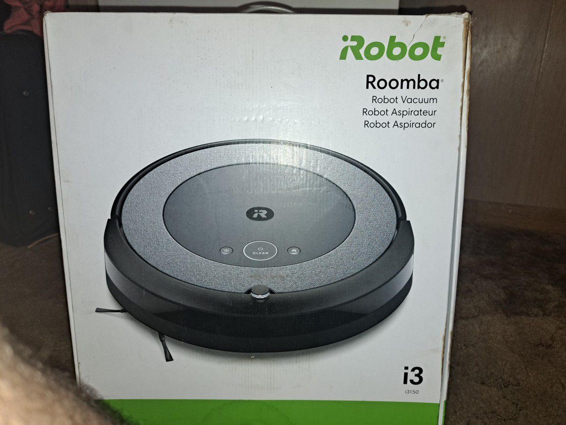 Roomba I-3. smart Vacuum Cleaner. 
