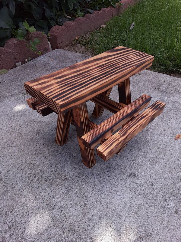 Wood picnic table for Sale in West Sacramento, CA OfferUp