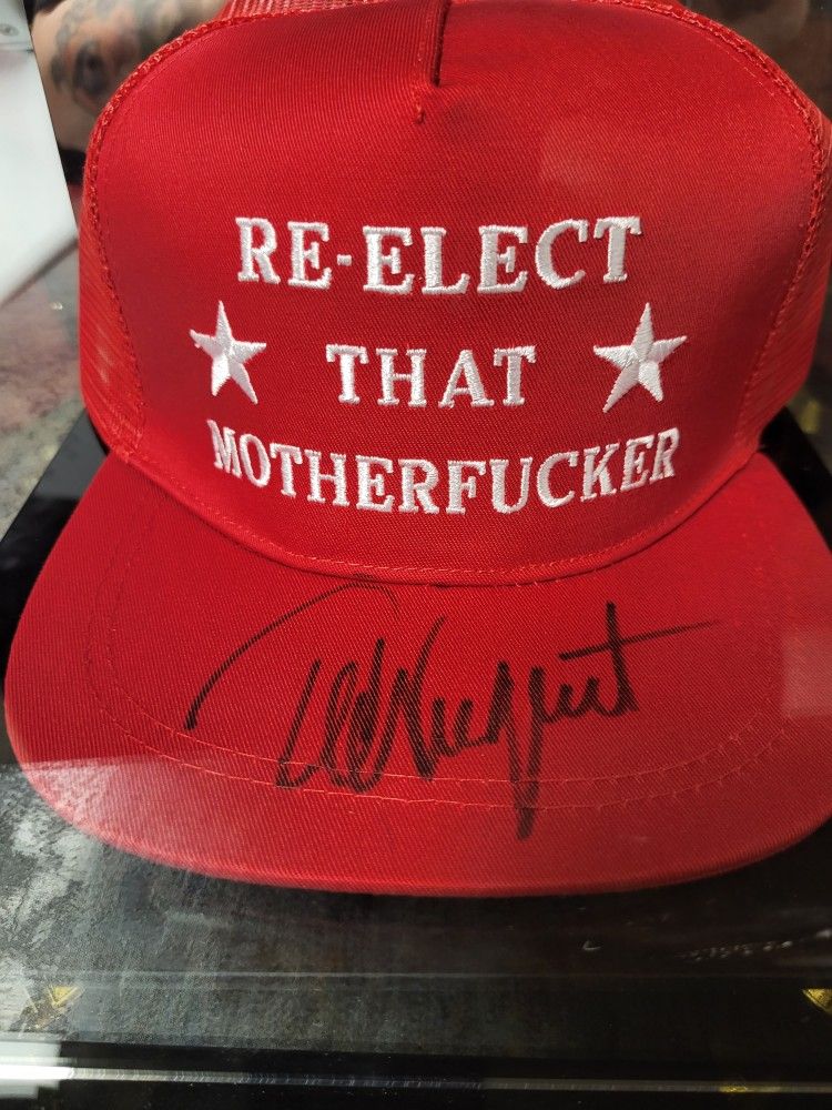 Ted Nugent Autographed "MAGA" Hat
