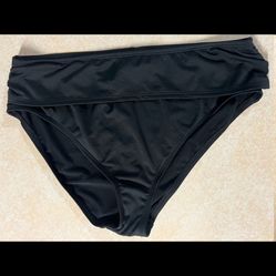 Catalina Black Bikini Bottom  2x