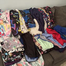 Scrub tops & pants 100$ /obo . Many To Choose From 