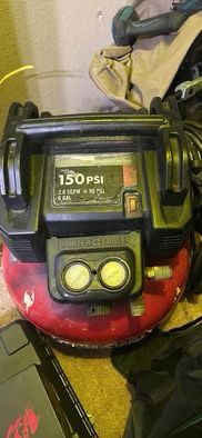 Porter-Cable 6 Gal 150 PSI Portable Electric Air Compressor (pickup in NOLA only) $100
