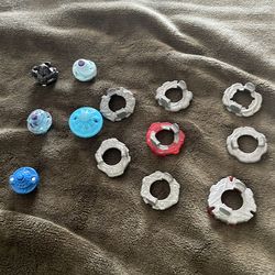 Beyblade Middles and Tips