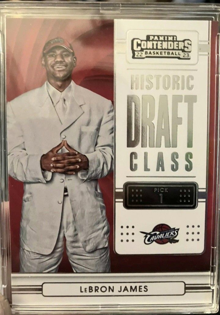 Real Nice LeBron James Rookie Card In Mint Condition...