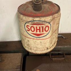Vintage Ship Gas Can