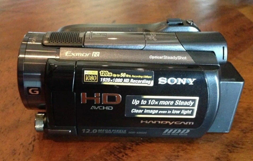 SONY HDR-XR500V 120GB SONY HDR-XR500V 大容量HDD内蔵 120GB sony HDR
