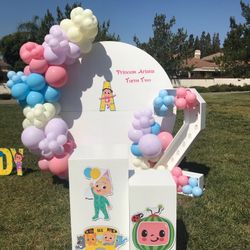 Balloons Garland & Backdrops