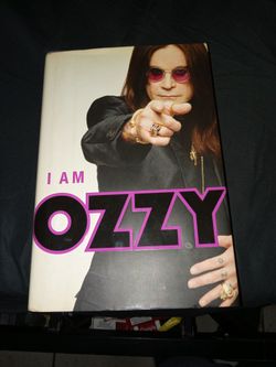 Autographed Ozzy Osbourne book