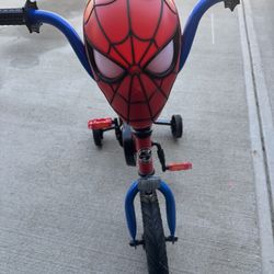 Huffy 12" Marvel Spider-Man Kids' Bike, Fits Riders 3'1" - 3'5", Red, Child, Boy's
