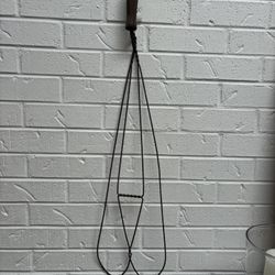 Primitive Antique Wire And Wood Handle Rug Beater 