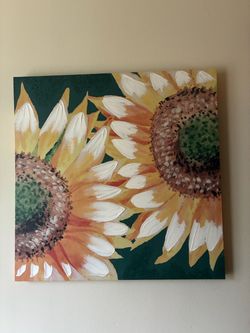 Sunflower painting