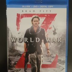 World War Z Blu ray + DVD Combo