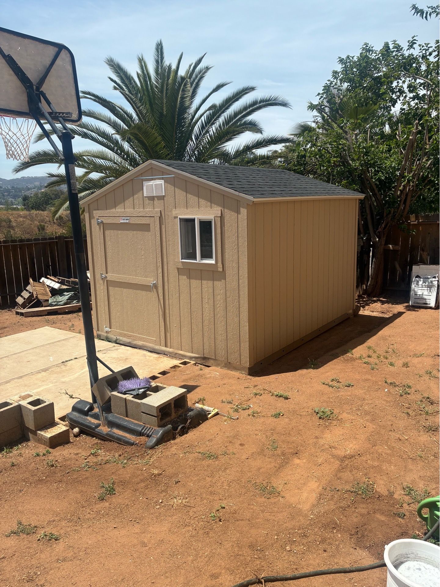 10x12 Tan Shed$$3500.00