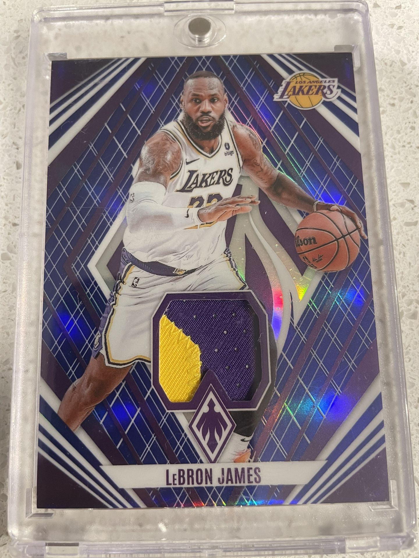 Lebron Patch Card /25   Nice!!!