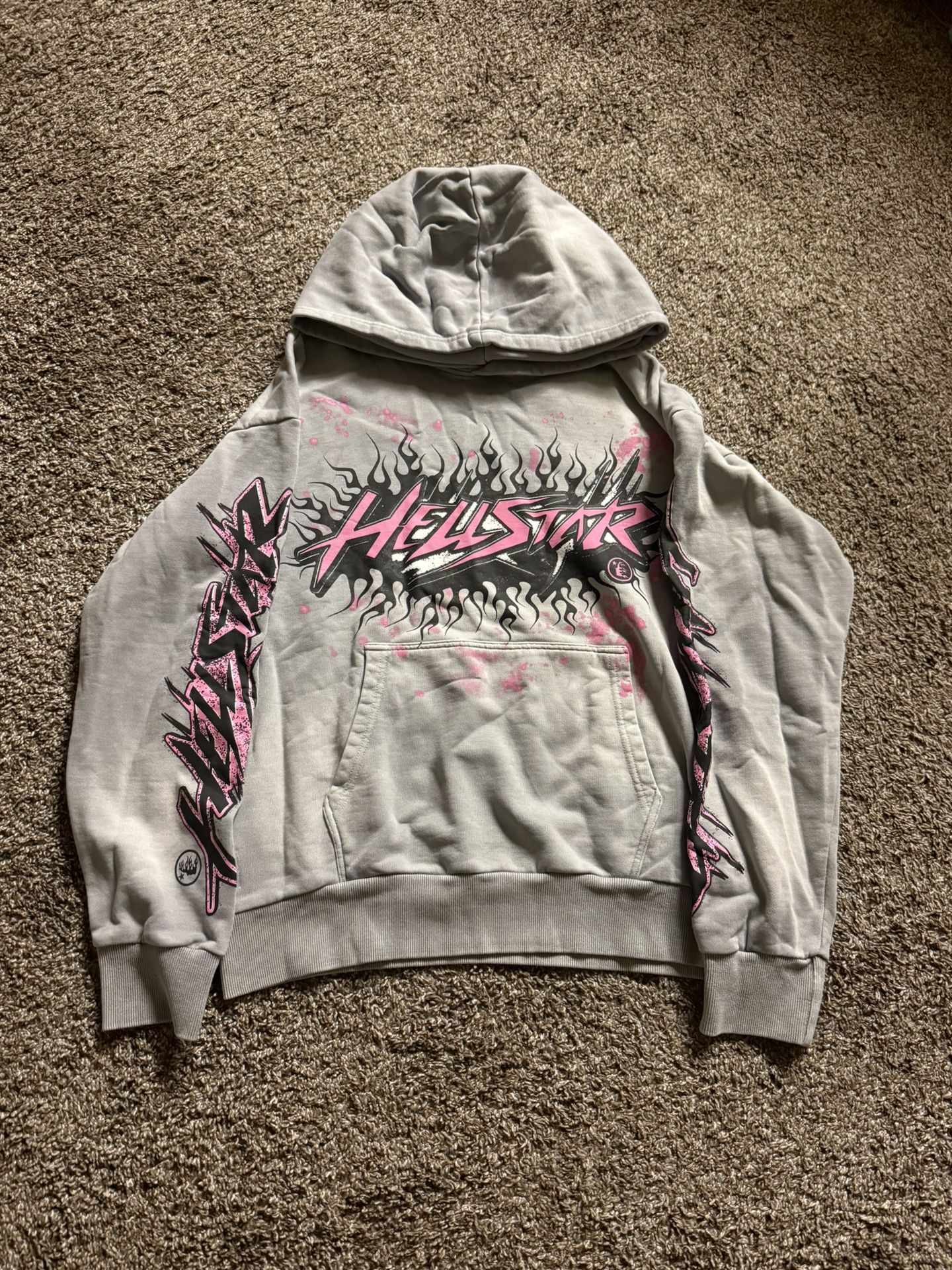 Grey Hellstar Sweater