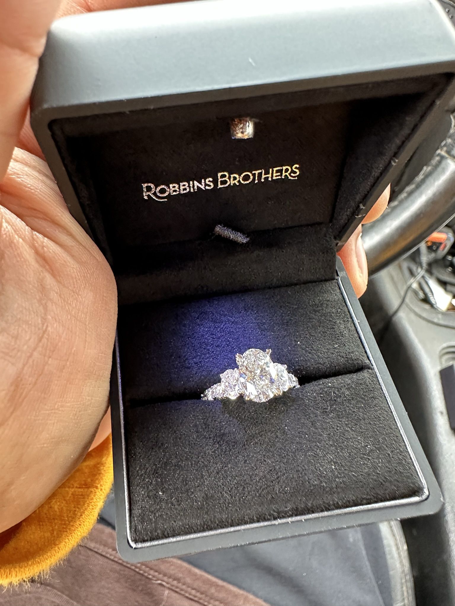 1.72 Ct. Engagement Ring on a A. Jaffe Setting