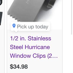 PLYLOX Window Hurricane Clips 